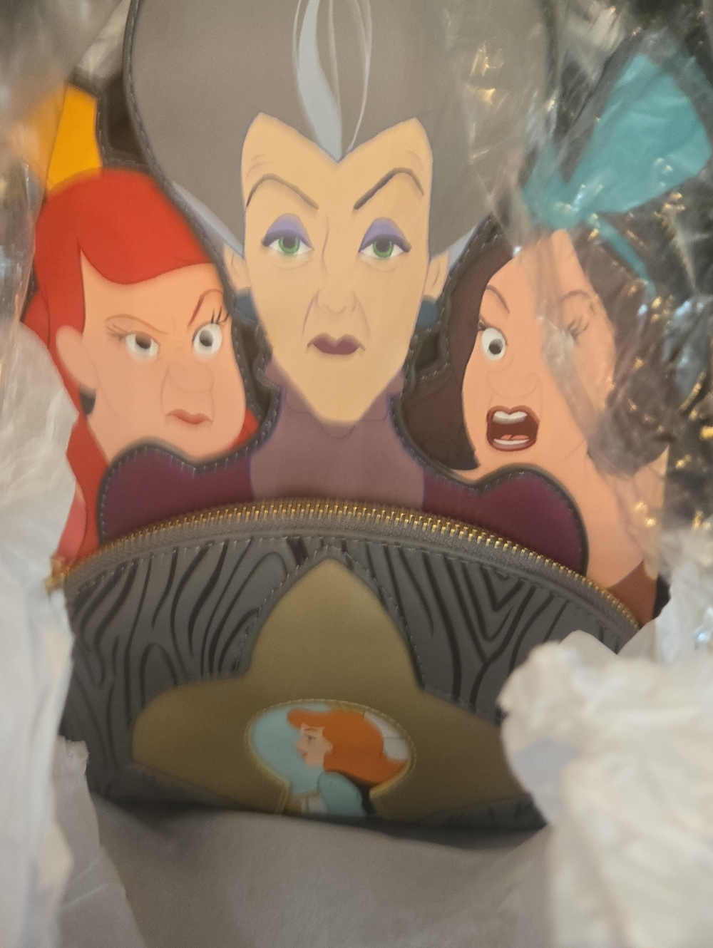 Villains & Stepsisters Character Mini Backpack - Multi-Color Cinderella